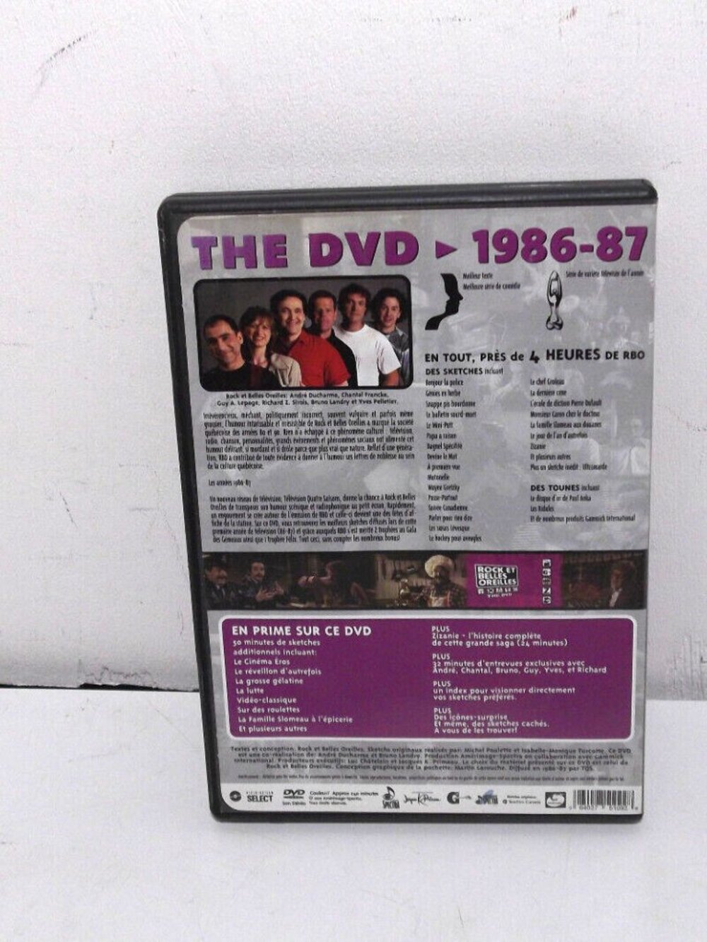 Rock Et Belles Oreilles - The Dvd 1987-1995 (DVD) Region 1 Tested - Picture 7 of 11